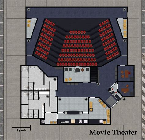 ArtStation - Movie Theater