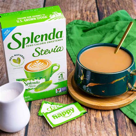 Splenda Stevia Zero Calorie Sweetener Packets - Shop Sugar substitutes ...