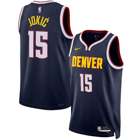 Unisex Nike Nikola Jokic Denver Nuggets Swingman Jersey - Icon Edition ...