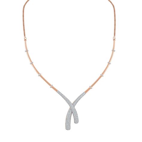 Buy Dazzling Astra Diamond Necklace Set ANS24A14-D400X0B Online at ORRA.