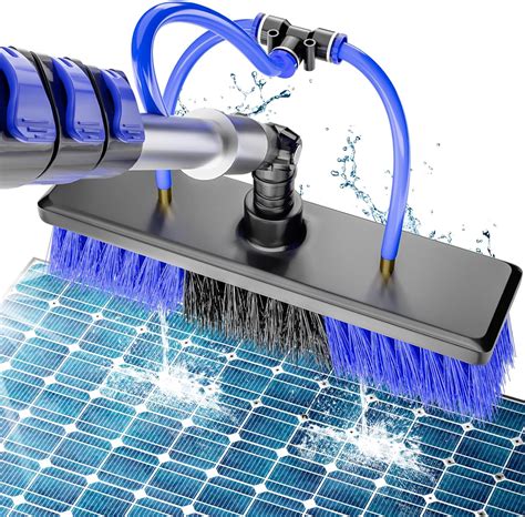 Amazon.com: 20FT Water Fed Solar Panel Cleaning Kit, Telescopic Solar ...