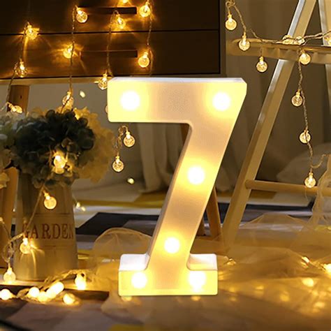 Image result for LED Light Up Numbers