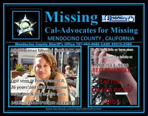 Mendocino County Booking Log - BOOK HJW