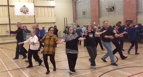 Friday night folk dance (MIFDA), Churchill Park United Church, Winnipeg ...