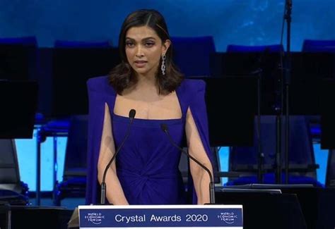 As I speak, one more person has committed suicide: Deepika at WEF 2020