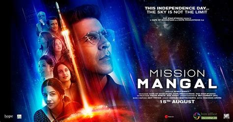 Akshay Kumar Shares First Look Poster of Mission Mangal, 15 August 2019 ...