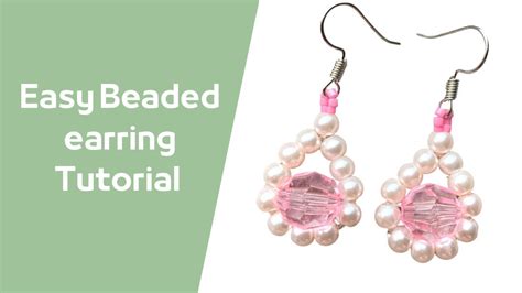 Small Beaded Earring Tutorials 的图像结果