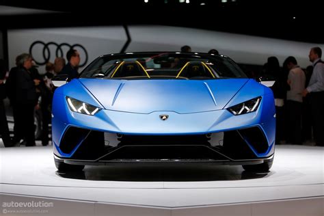 2019 Lamborghini Huracan Performante Spyder Makes Jaws Drop In Geneva - autoevolution