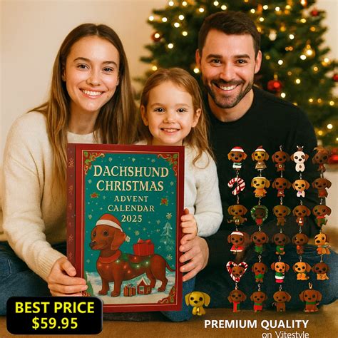 Dachshund Advent Calendar - Curvy Glams