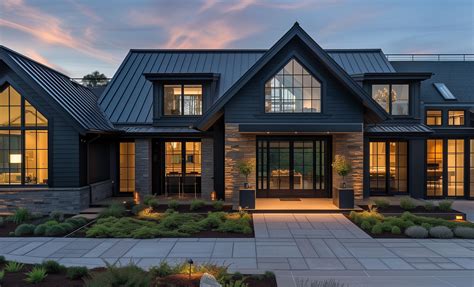 Discover the Allure of a Black Siding House