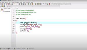 Graphics Program Dev C 的图像结果