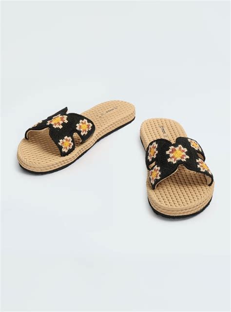Buy Women Embroidered Sliders Online at just Rs. 499.0 - 1000014687216 ...
