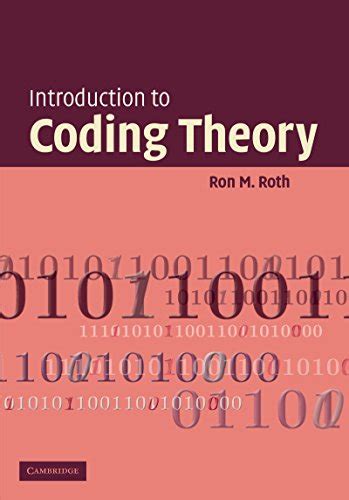 Introduction to Coding Theory eBook : Roth, Ron: Amazon.in: Kindle Store