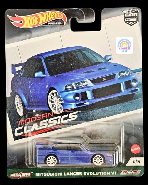 Premium Hot Wheels Mitsubishi Lancer Evolution VI - Buy At Kinder Logs