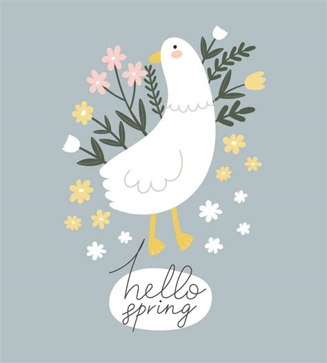 Image result for Hello Spring Cartoon