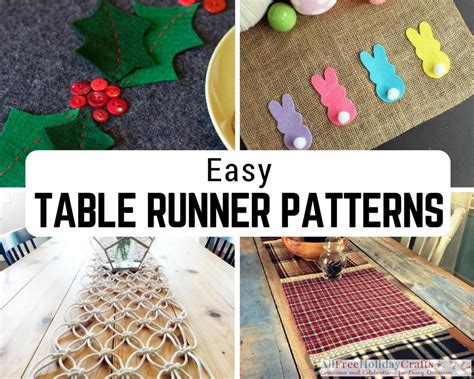Image result for DIY Table Runner Patterns