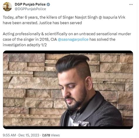 मशहूर पंजाबी गायक का हत्यारा गिरफ्तार, 6 वर्षों के बाद सुलझी हत्या की ...