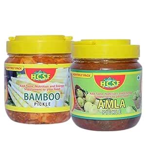 HCSF Pickles Combo | Home Style Pickles | Bamboo Pickle & Amla Pickle ...