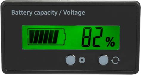 Shockley 12V 24V 36V 48V Battery Capacity Indicator Voltage Meter ...