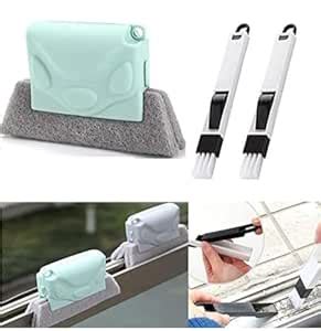 DHVANI Sliding Window Groove Cleaning Brush | Crevice Cleaner Tools ...
