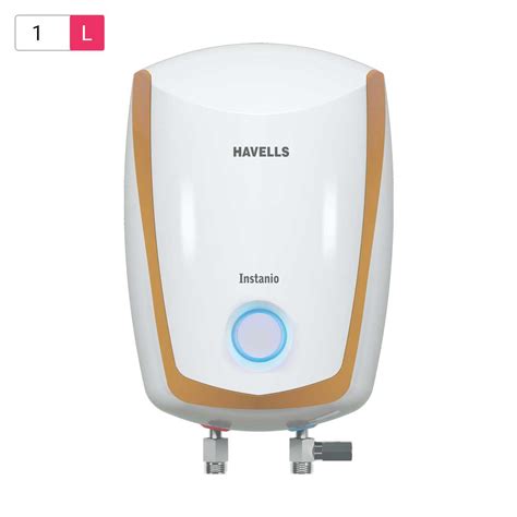 Havells Instanio 1L White Mustard Water Heater | mykit | Buy online ...