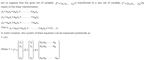 Linear Transformation Assignment Help | Statistics Homework Help