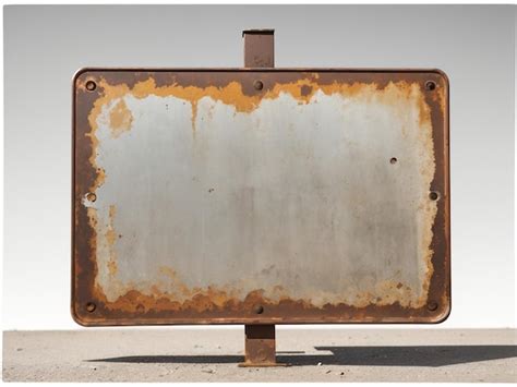 Image result for How to Clean a Rusty Sign