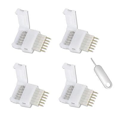 SCOO 4 Pack of 6-Pin Cut-End Connectors for Philips Hue India | Ubuy