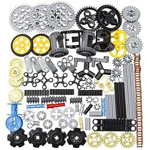Habow 116pcs Technic-Parts Gear Axle Pin Connector Compatible with ...