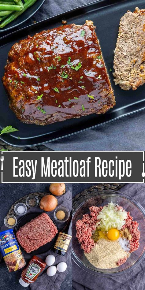 Easy Meatloaf Recipe in the Oven - Home. Made. Interest.