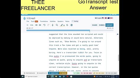 Gotranscript Test Answers 2022 的图像结果