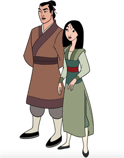 Mulan And Shang From