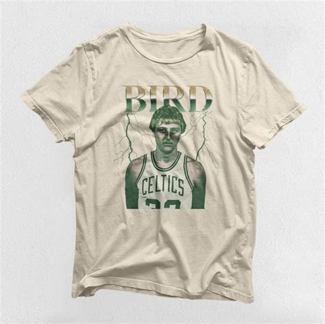Larry Bird Shirt – Vintage Tee - Celtics Free Shipping - Etsy