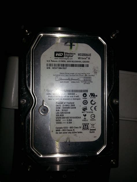 西部数据 企业级硬盘 Ultrastar DC HC320 SATA 8TB 7200转 256MB CMR (HUS728T8TALE6L4)