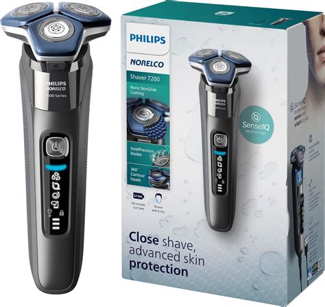Amazon.com: Philips Norelco Shaver 7200, Rechargeable Wet & Dry ...
