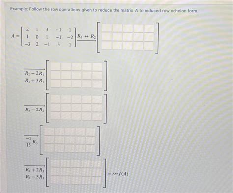 Image result for Row Reduction Example