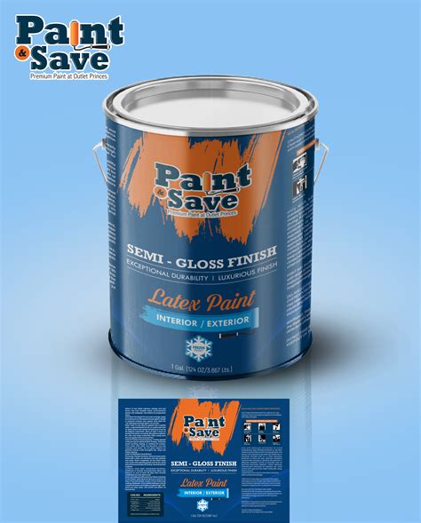 Serious, Modern, Paint and Coatings retail store Label Design for a ...