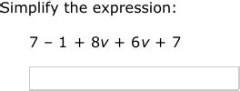 IXL - Add, subtract and multiply linear expressions (Class VIII maths ...