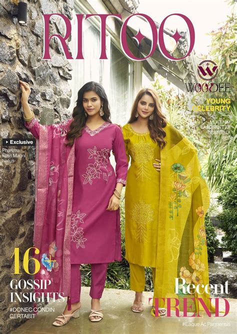 Woodee Ritoo Viscose Vatican Readymade Collection