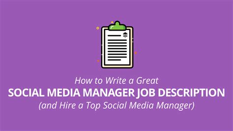Social Media Manager Job Description Guide: Tips, Templates, and Tools, and More