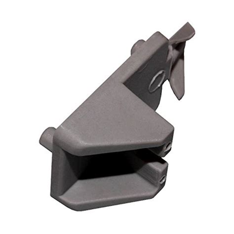Bainbridge Manufacturing AZ3227GY-4 Locking Wing Shelf Support, 3/4 ...