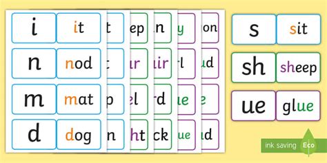 Phonemic Awareness Flashcards | Phonics Phases | Twinkl