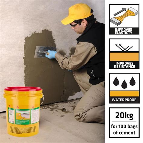 Sika Latex Power - Sikacim 1kg Waterproofing Compound Trader ...
