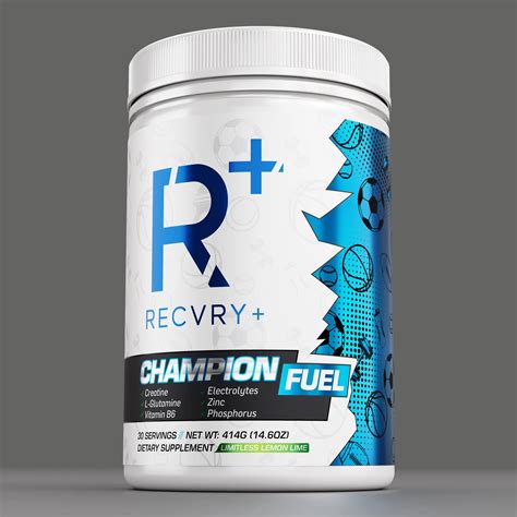 Champion Fuel All-in-One Electrolyte Creatine L-Glutamine Zinc ...