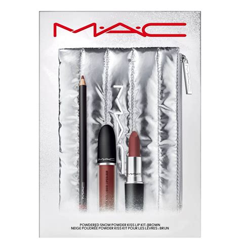 MAC Powdered Kiss Lip Kit - Brown - Entrega GRÁTIS