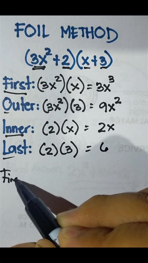 Image result for FOIL method Tutorial