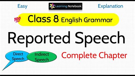 Rezultat imagine pentru Reported Speech Class 8