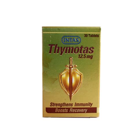 Intas Thymotas 12.5Mg, 30 Tablets Price, Uses, Side Effects ...
