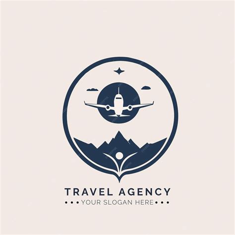Premium Vector | Travel agency logo concept for company and branding