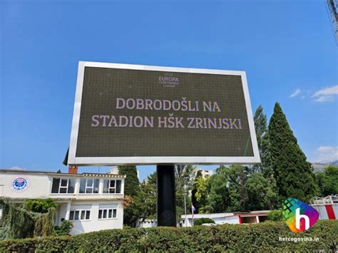 (FOTO) HŠK Zrinjski: Novi semafor na stadionu pod Bijelim brijegom ...